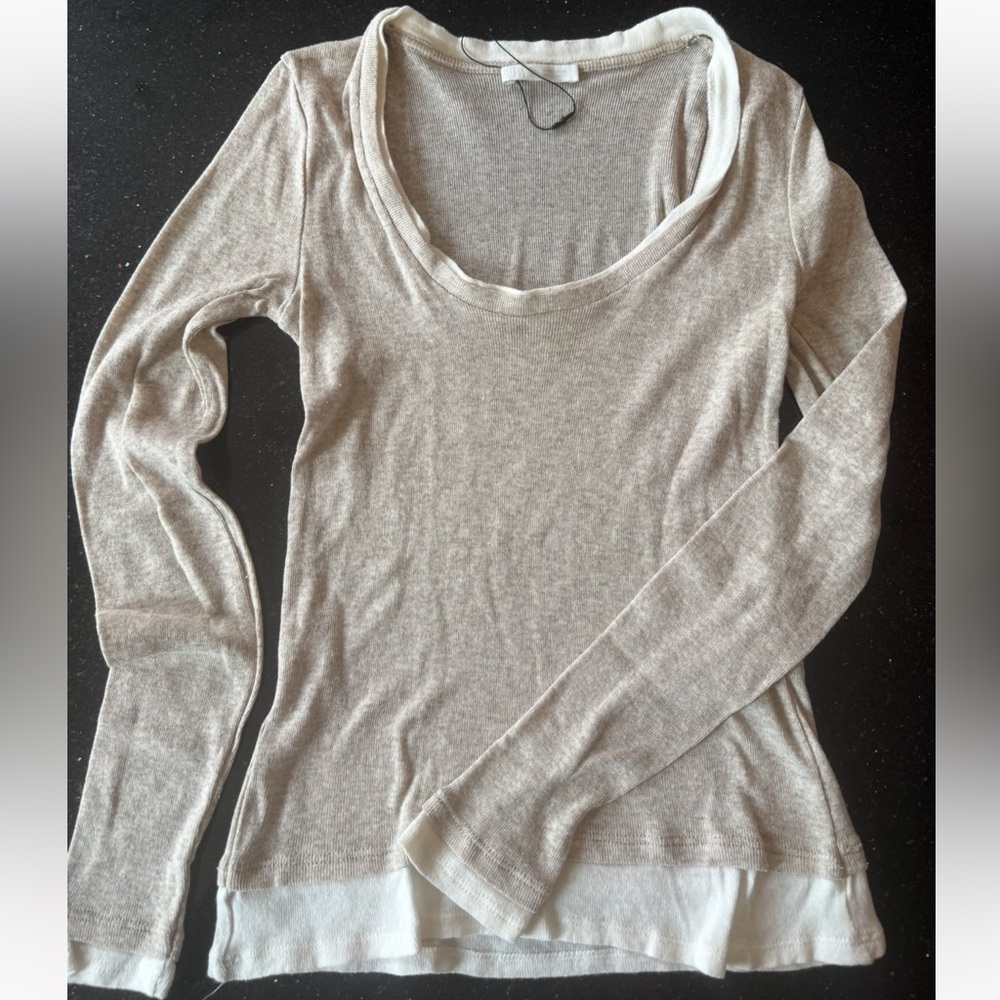 NWOT Zara double effect t-shirt - Picture 7 of 8